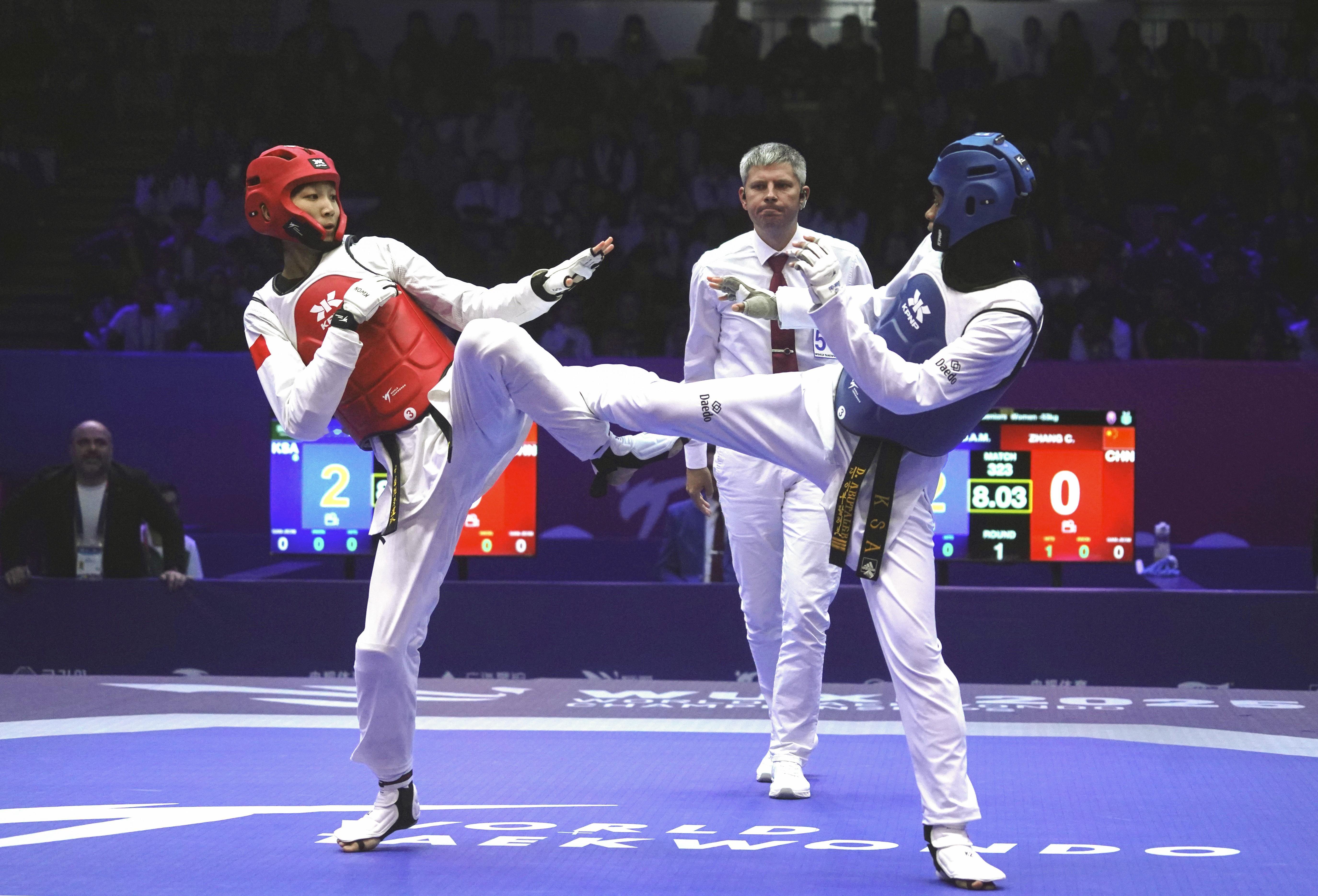 2025年世界跆拳道锦标赛在江苏无锡落幕，中国队在本届世锦赛上共夺得1银8铜，奖