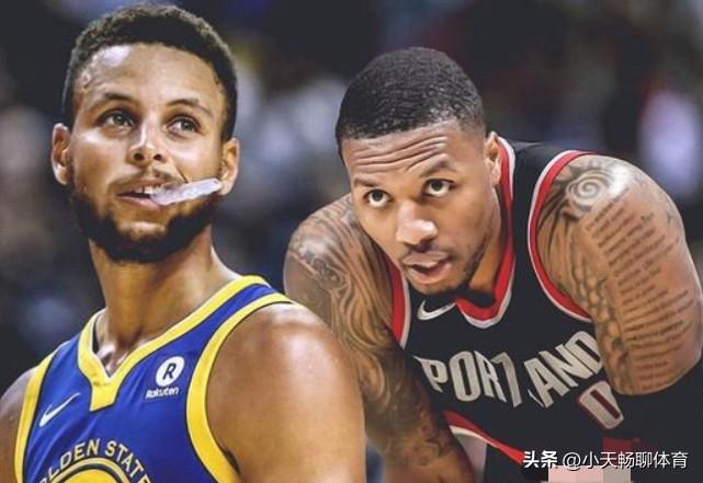 同为射术惊人且不擅长防守的75大超级巨星！为何库里四次夺冠，利拉德却两手空空！