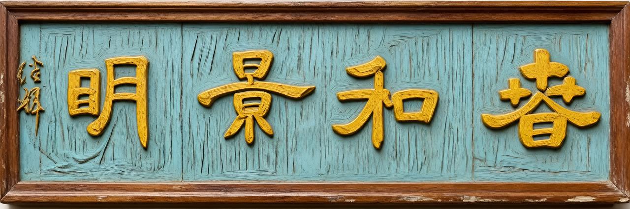 今日分享隶书四字吉语创作“春和景明”。这四个字应源于范仲淹《岳阳楼记》的“至若春