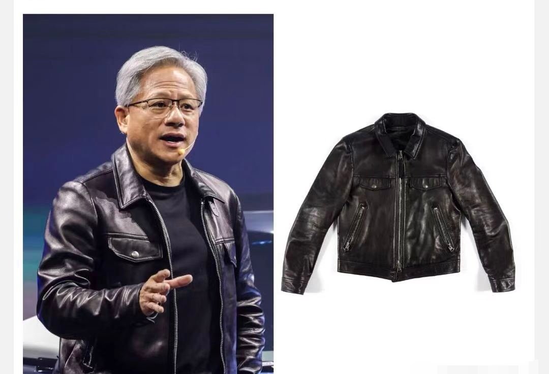 老黄要拍卖皮衣了？？这买回家干嘛？