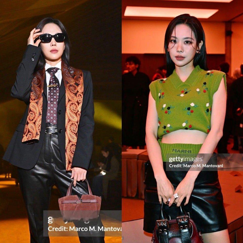 王霏霏vs王霏霏 刷到这两套图差点以为双胞胎出道了！一套优雅得像在拍名媛画报，一