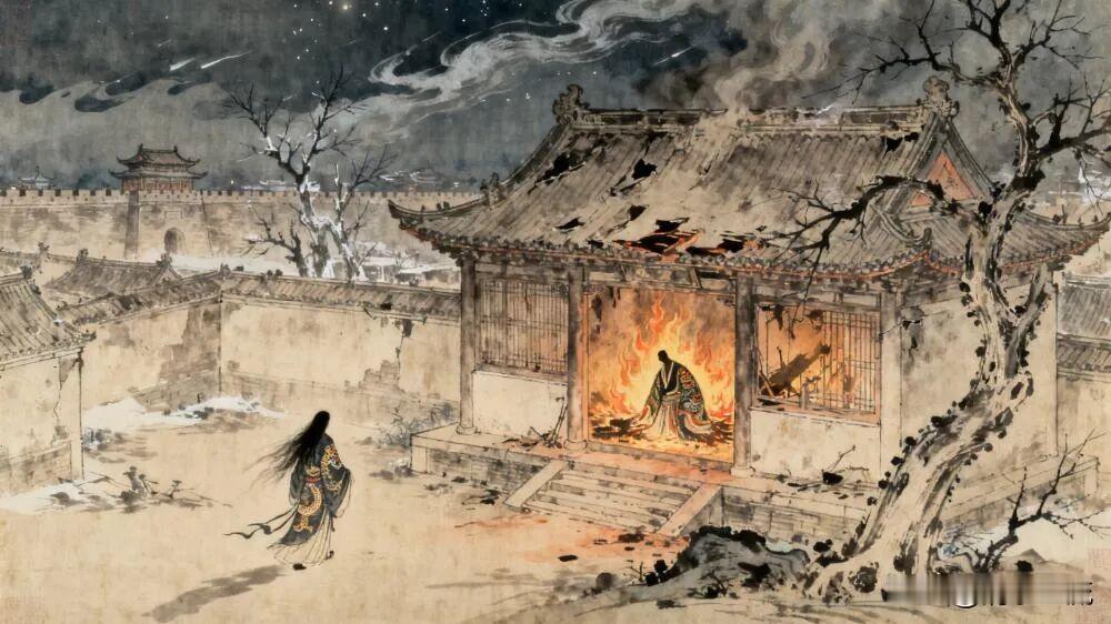 南宋景定五年，都城临安某处发生火灾，被扑灭之后宫中突然流言四起，因为起火的地点，