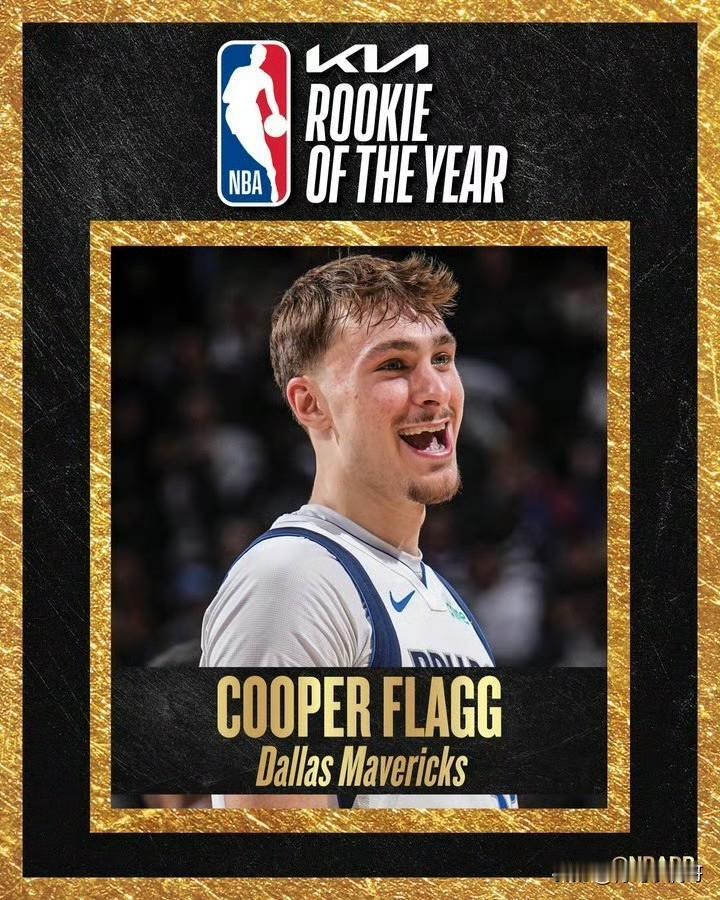 没有悬念！！！状元弗拉格当选本赛季最佳新秀！

根据NBA官方公布的最新消息，最