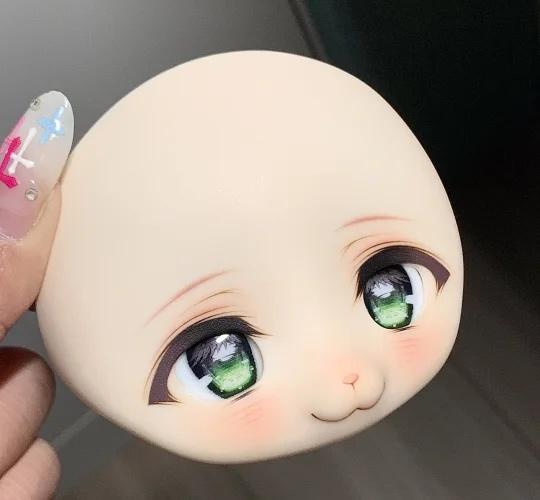 萌萌馒头片
bjd二次元妆面 bjd妆面