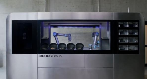 【高科技解决方案正逐渐成为日常生活的一部分】在德国，CA-1 机器人厨房每小时最