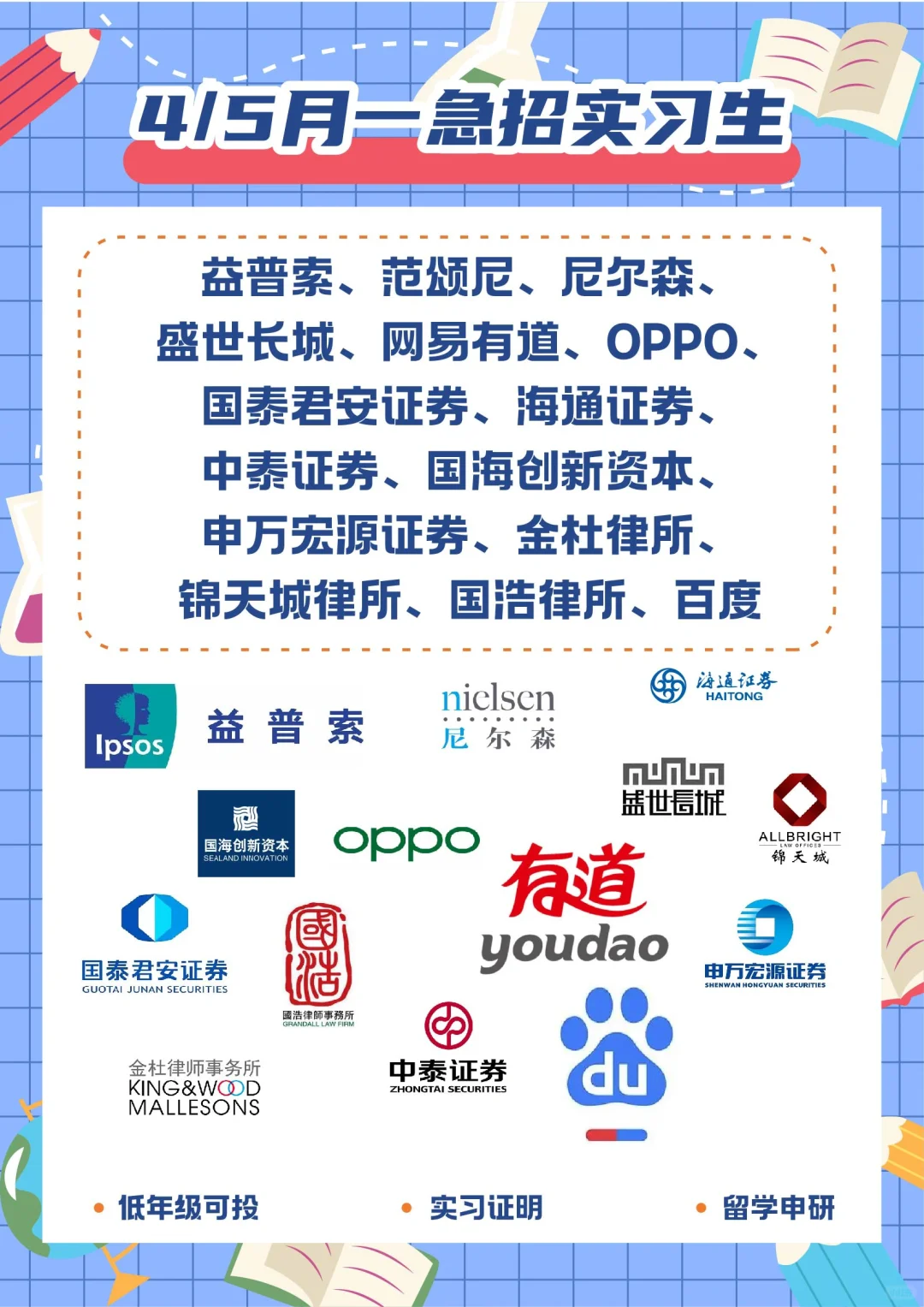 😎没拿到心仪 offer 的小伙伴看过来啦！