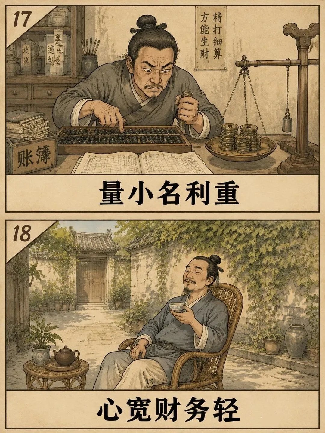 “老人言，君听取，句句在理！” 