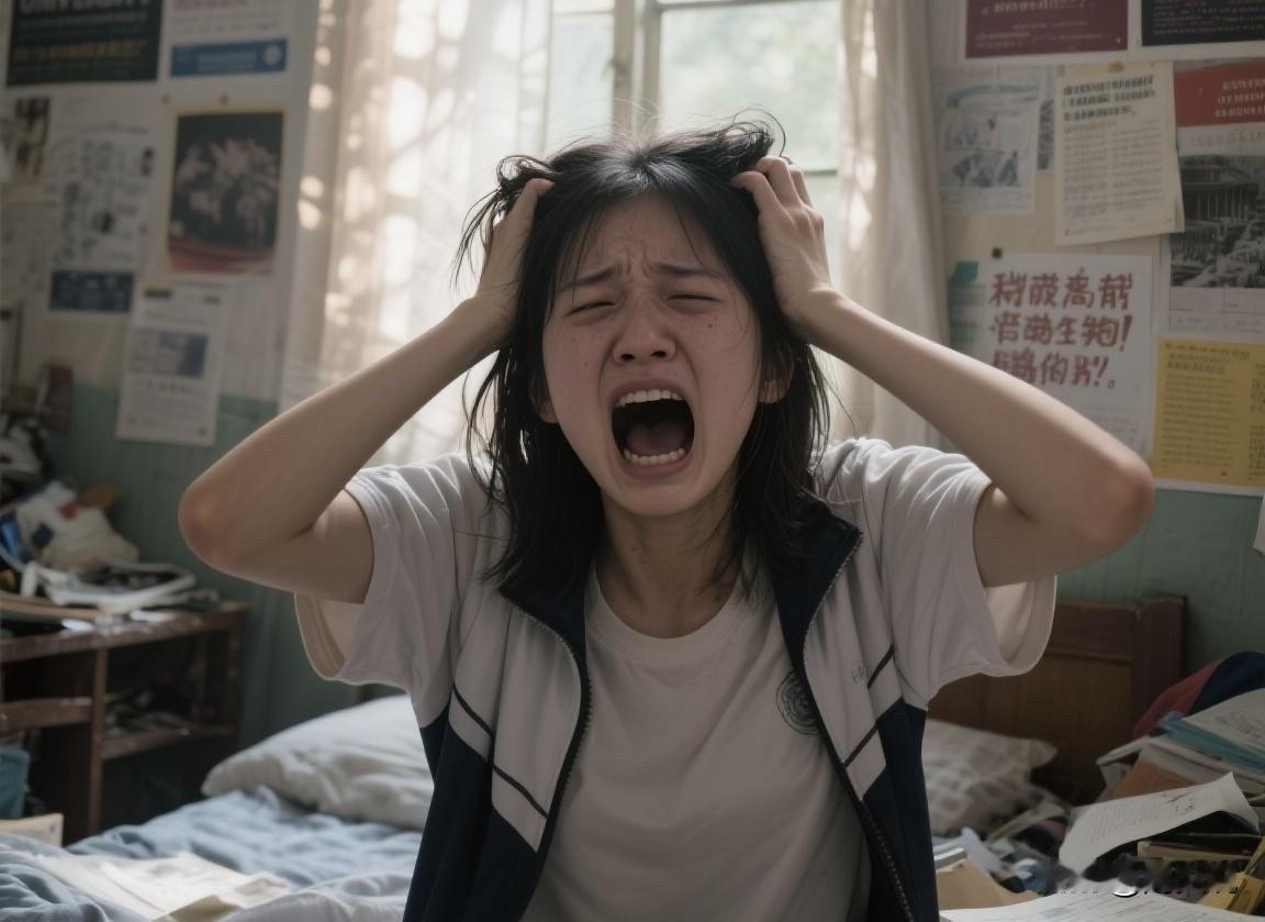 “确实挺崩溃的！”一位女孩，去年考上了一所公办二本，放弃了就读，选择复读想考一所