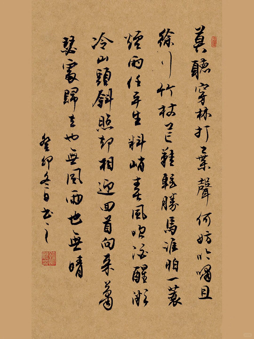 书法：一蓑烟雨任平生
