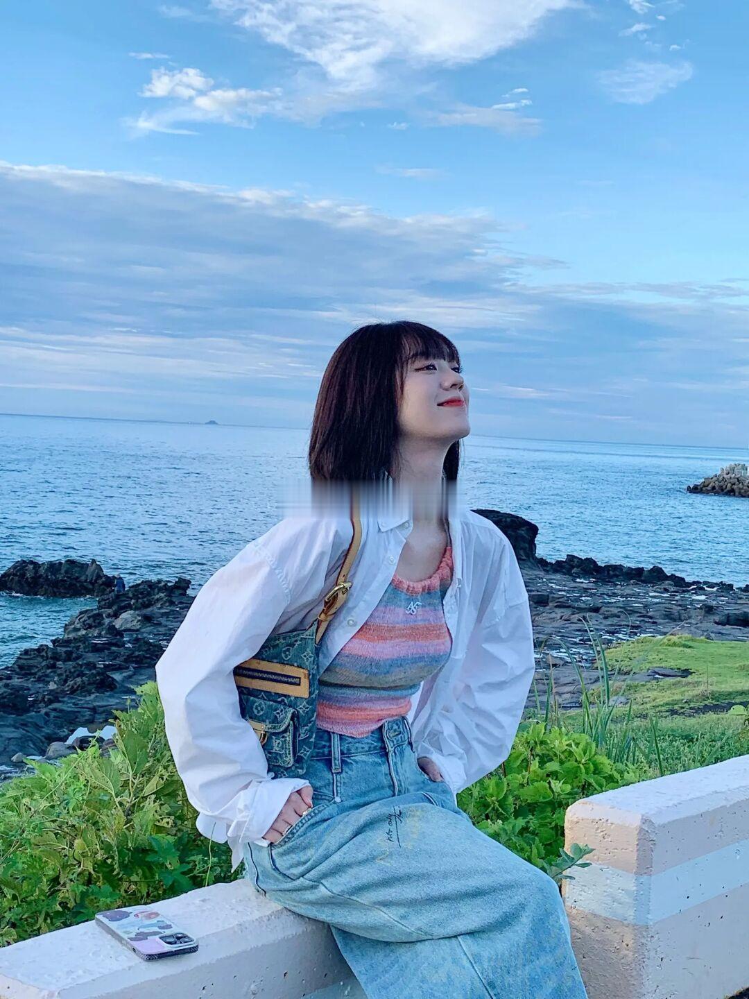 追上蓝色的日落💙
