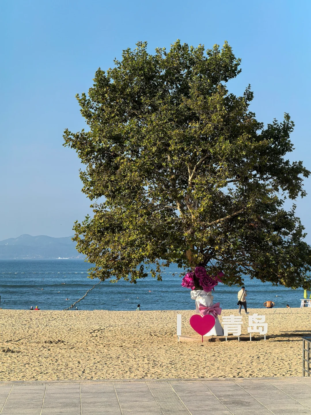 9.16青岛街头实况 依然是个好天气