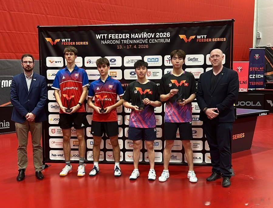 WTT哈维若夫支线赛｜陈颢桦／姚钧涛轻取斯洛伐克组合男双封王【体路专讯】港乒世大