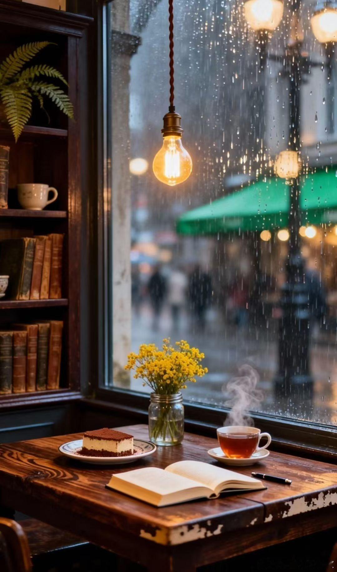 真喜欢秋雨啊，可惜了金华在下雨，车开回义乌雨就停了。我要加快金华公寓装修进度，争