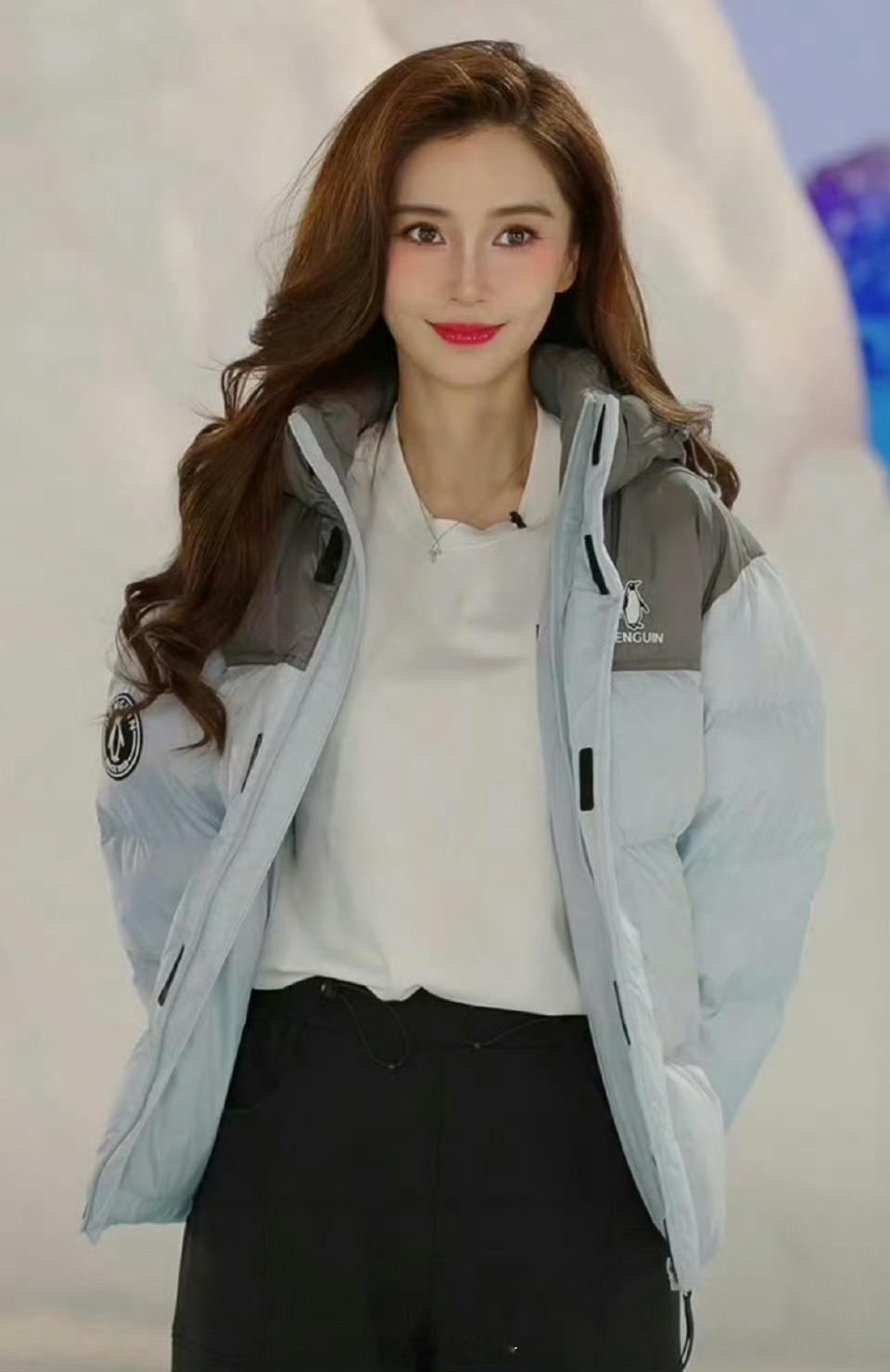 Angelababy直播造型又甜美又可爱，真人芭比 ​​​