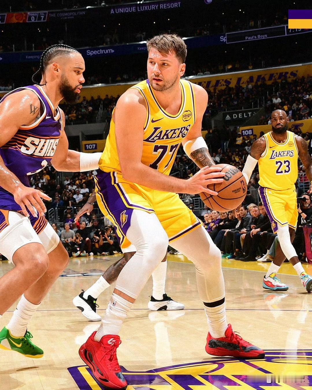 一战把湖人队打回了现实！

今天，湖人队以108-125惨负太阳队，7连胜被终结