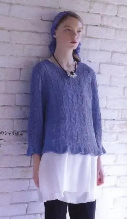 #秋日生活打卡季#
#爱生活爱编织# 
漂亮的马海衣，柔美又飘逸，合体的衣身，穿