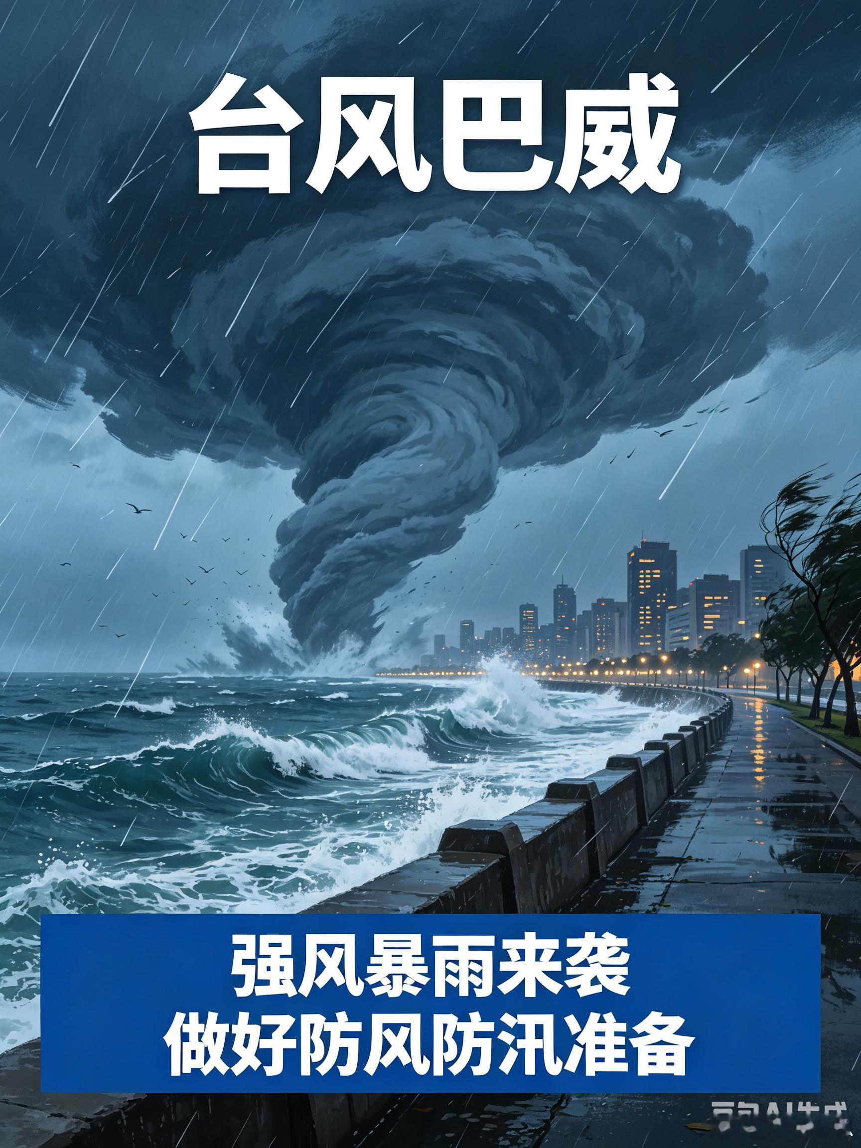 台风巴威17级超强台风逼近，周末或登陆浙闽！中央气象台7月8日最新消息：今年第9