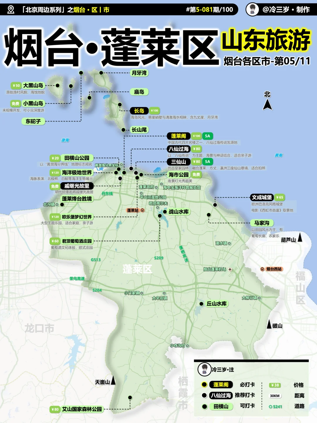 蓬莱区旅游攻略：长岛+蓬莱阁 压轴