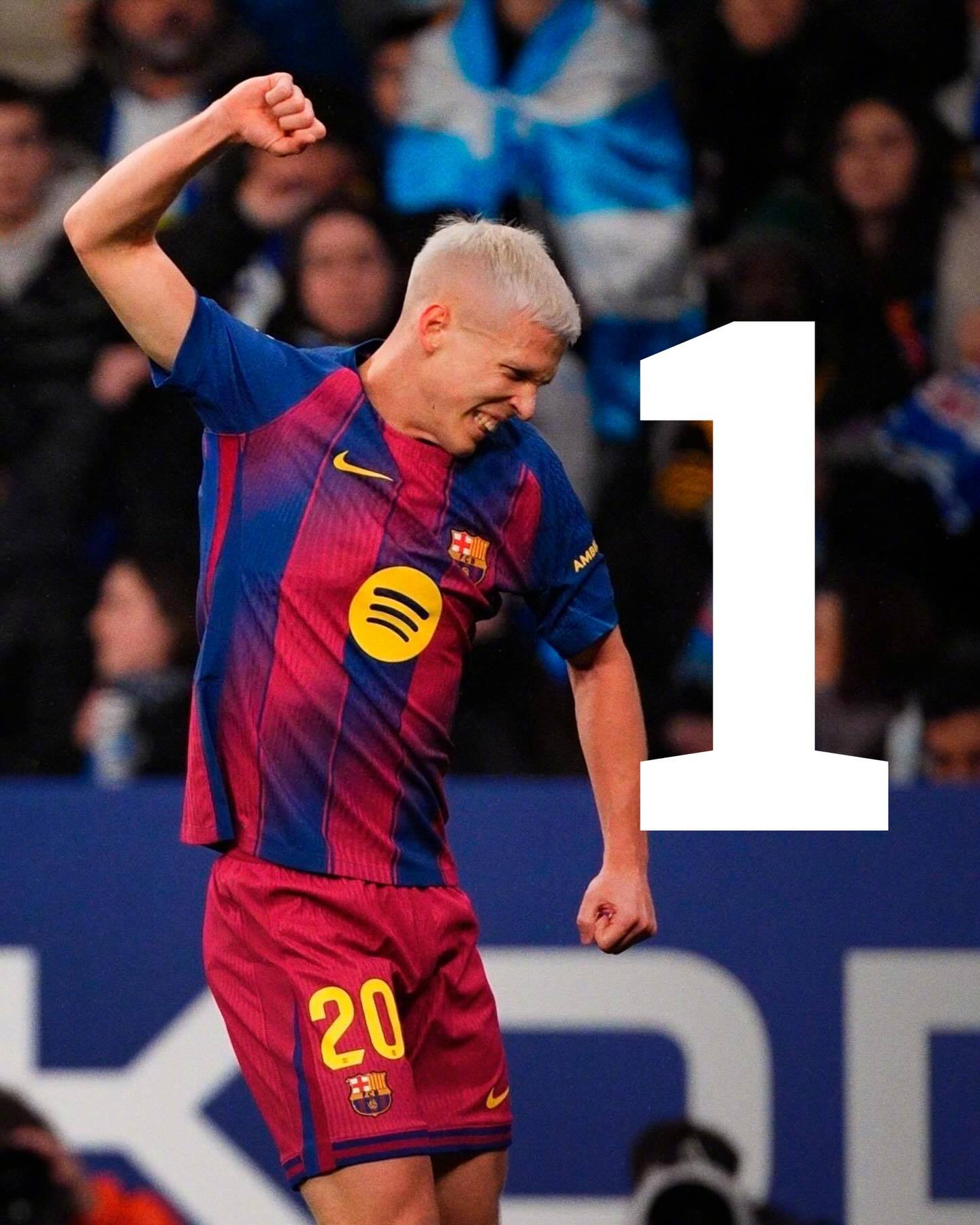 🤝回报信任的最好方式！⚽在五大联赛中，巴萨替补球员进球数排名第二！巴萨  🔴