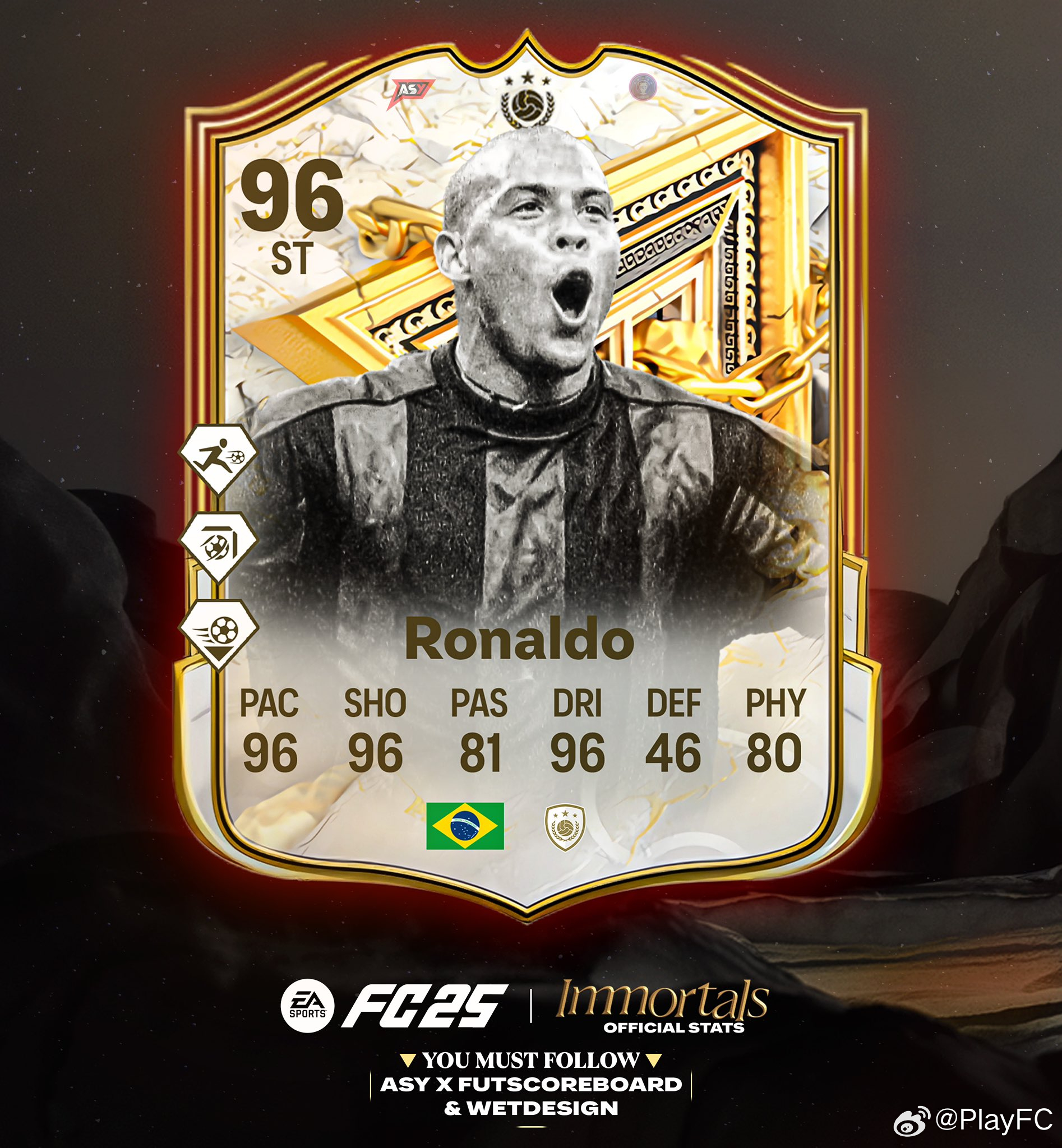 不朽传奇大罗！三金标非常强力！许愿一下！FC25 ​​​