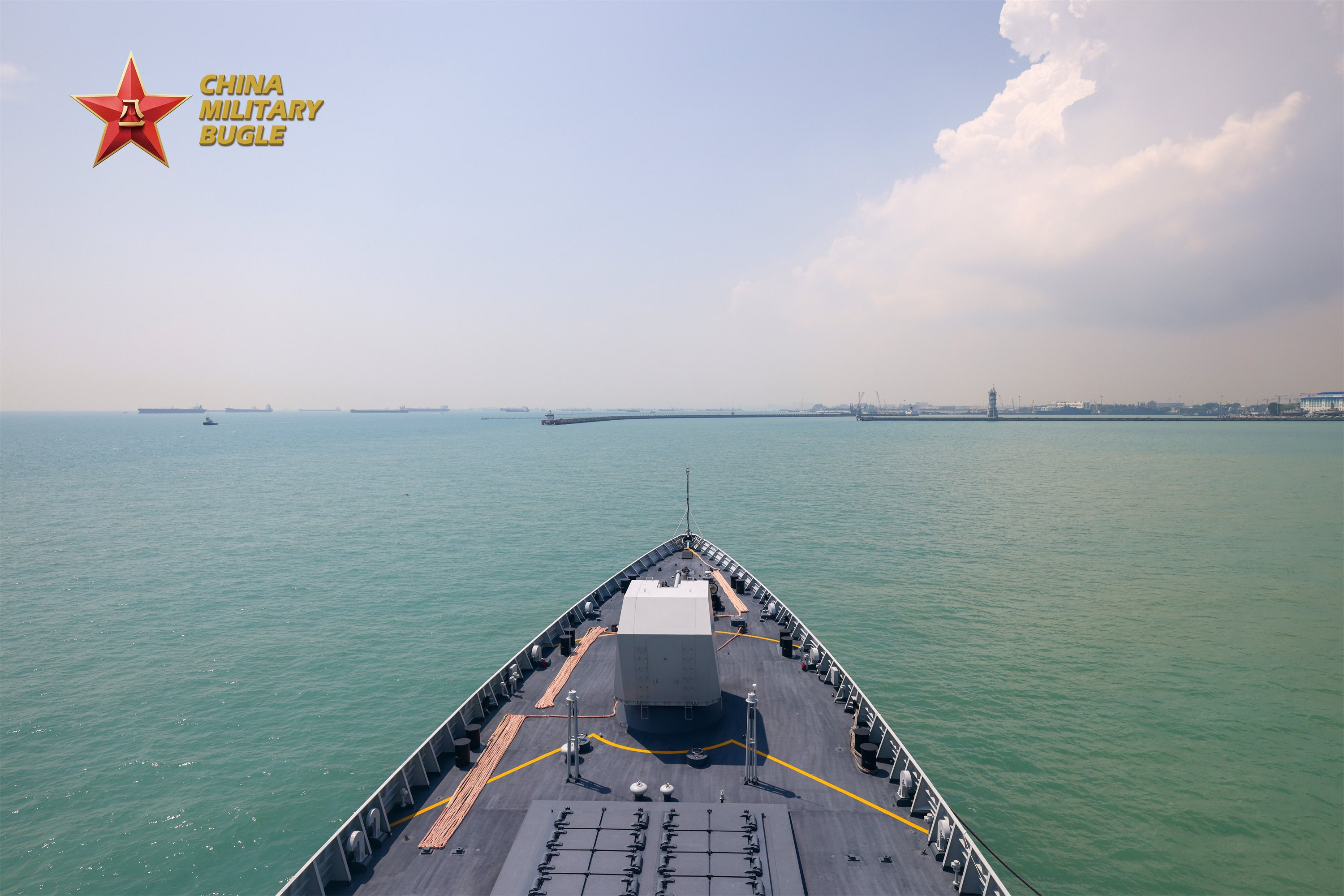 第47批护航编队停靠樟宜——12月1号，中国海军第47批亚丁湾护航编队抵达新加坡