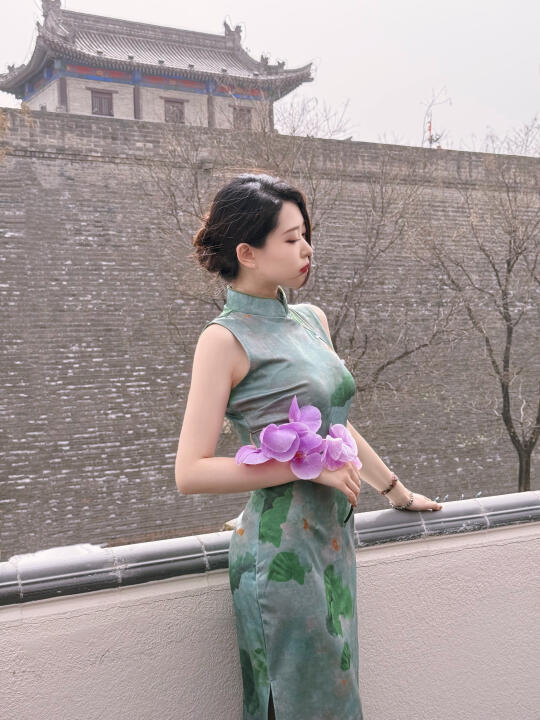 西安陪拍｜中式旗袍