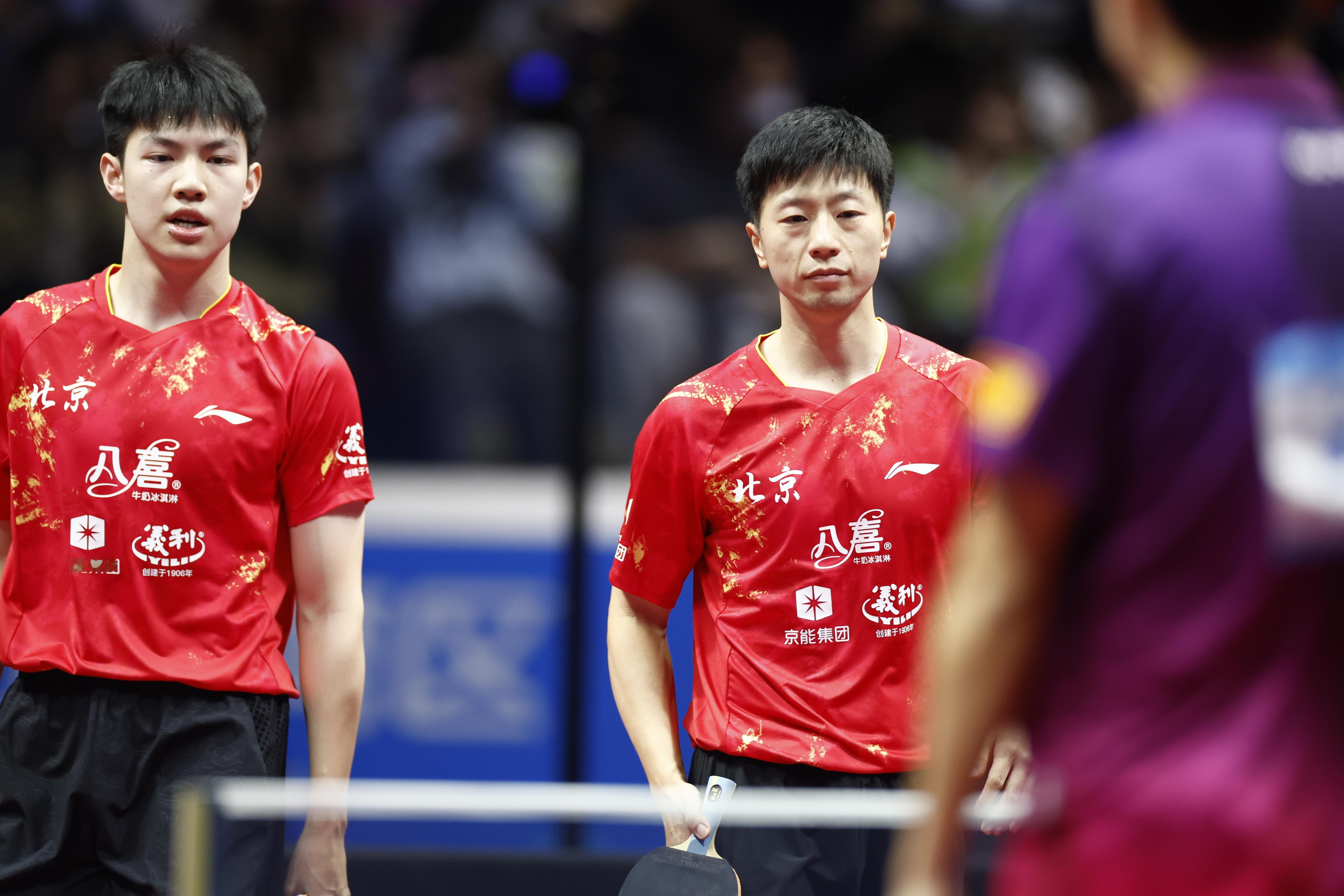 全运会乒乓球男团半决赛 中体 