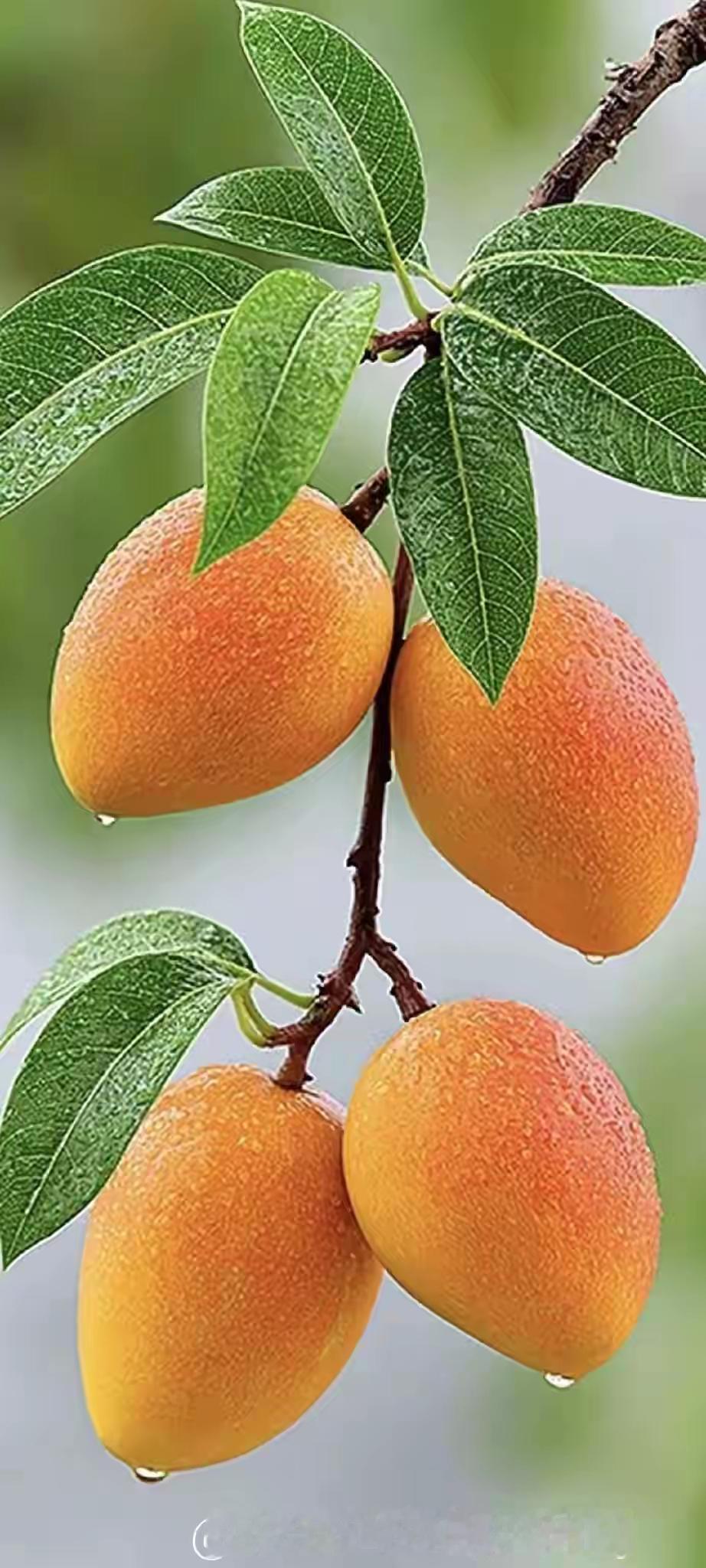 阳光下诱人水果，新鲜多汁，快来尝鲜