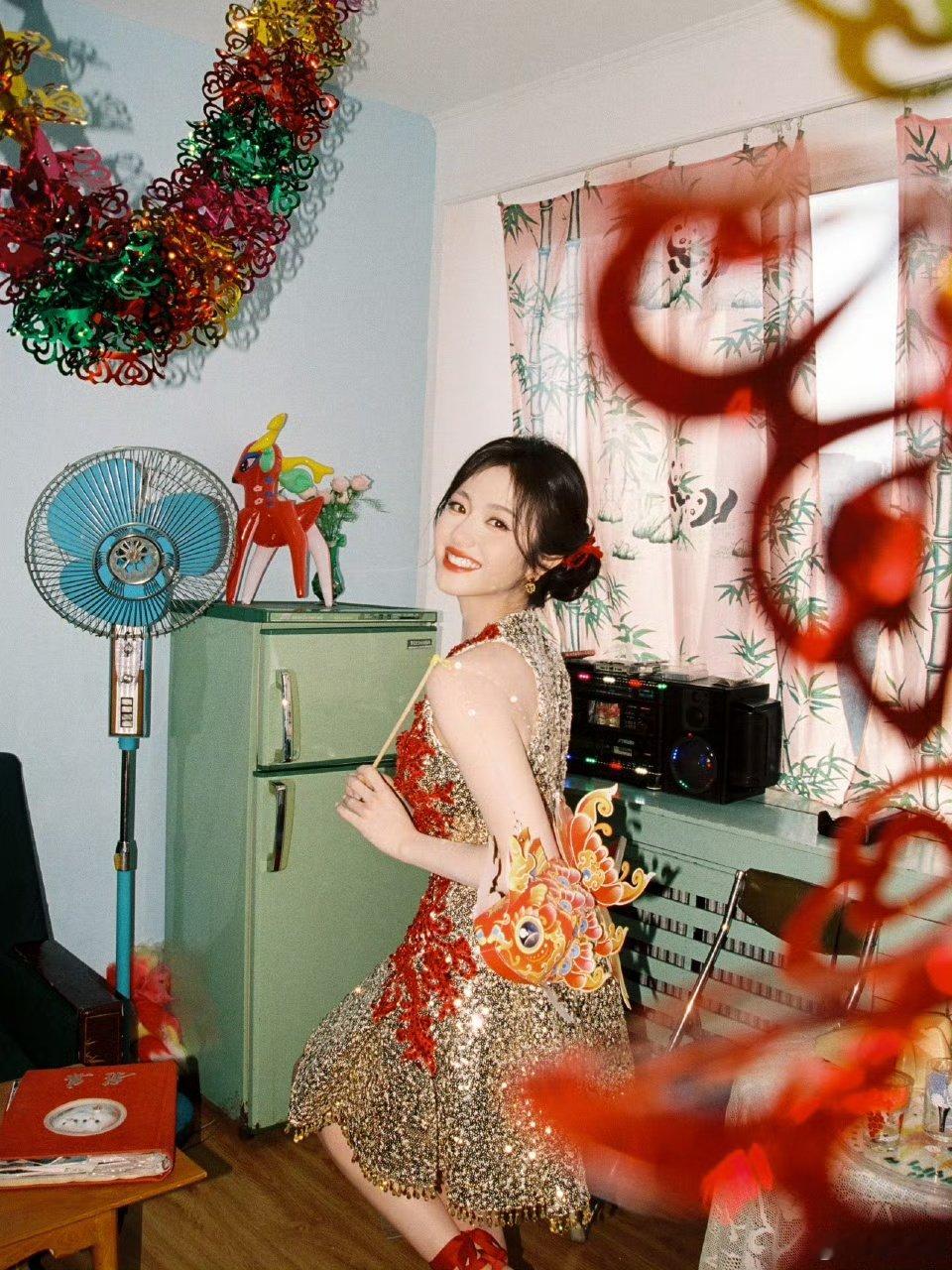 李兰迪马年春晚造型李兰迪春晚出图 李兰迪马年春晚造型来啦 