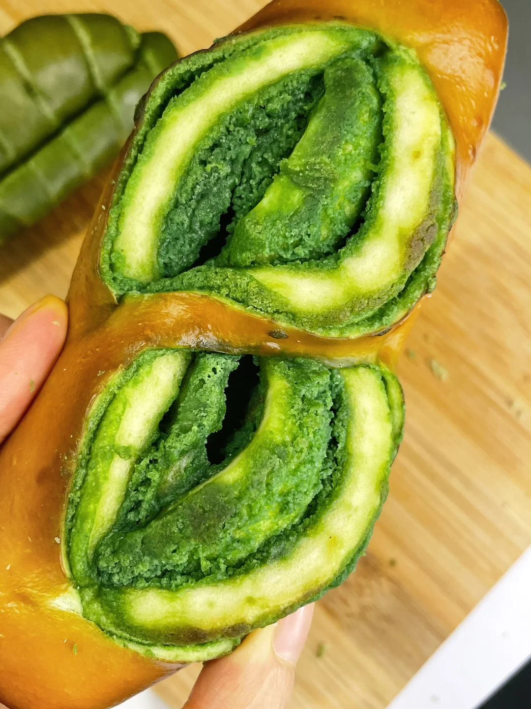 看看你吃的抹茶系列面包