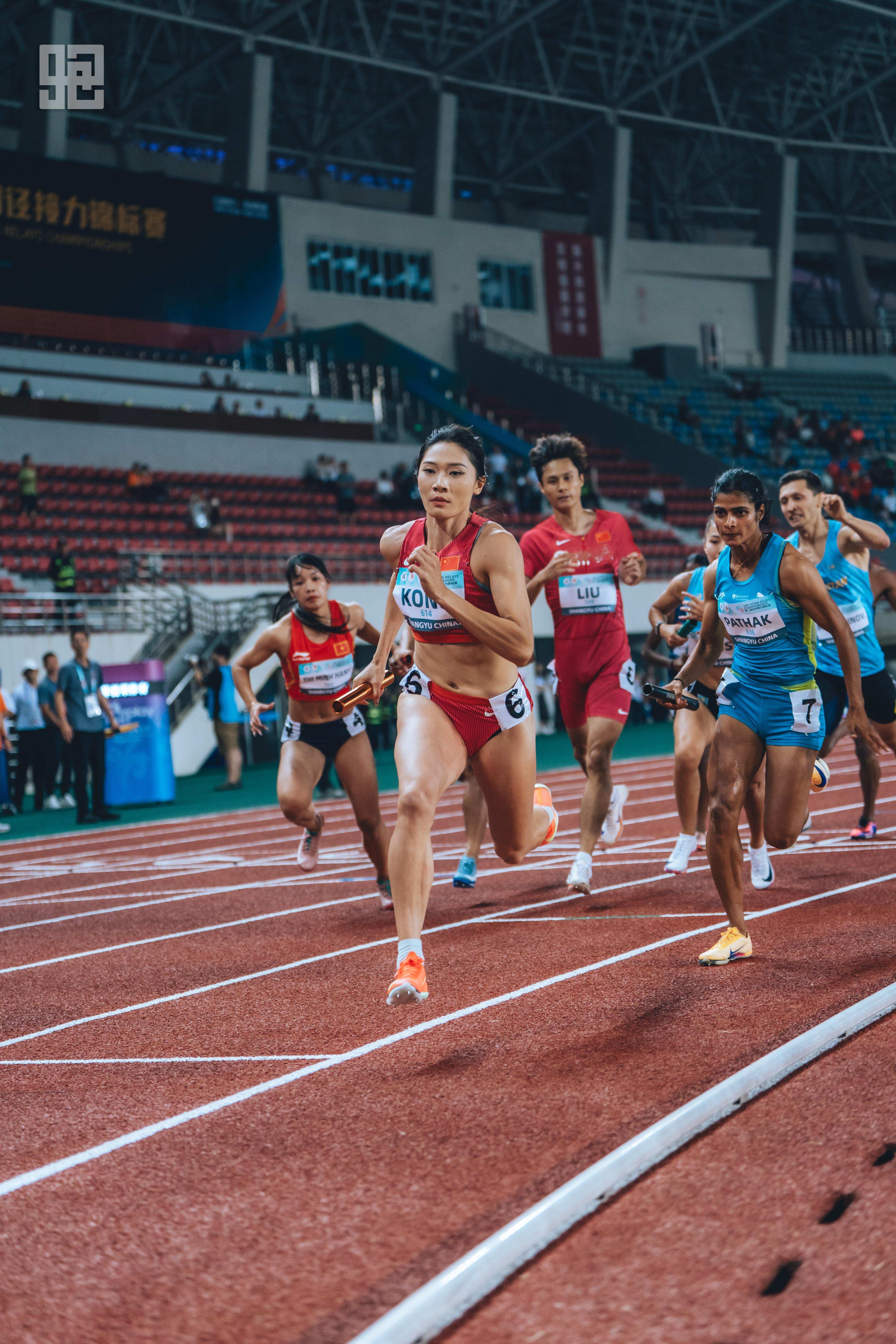 2026亚洲接力锦标赛，4X400米混合接力。📷：网页链接🏅️哈萨克斯坦队3