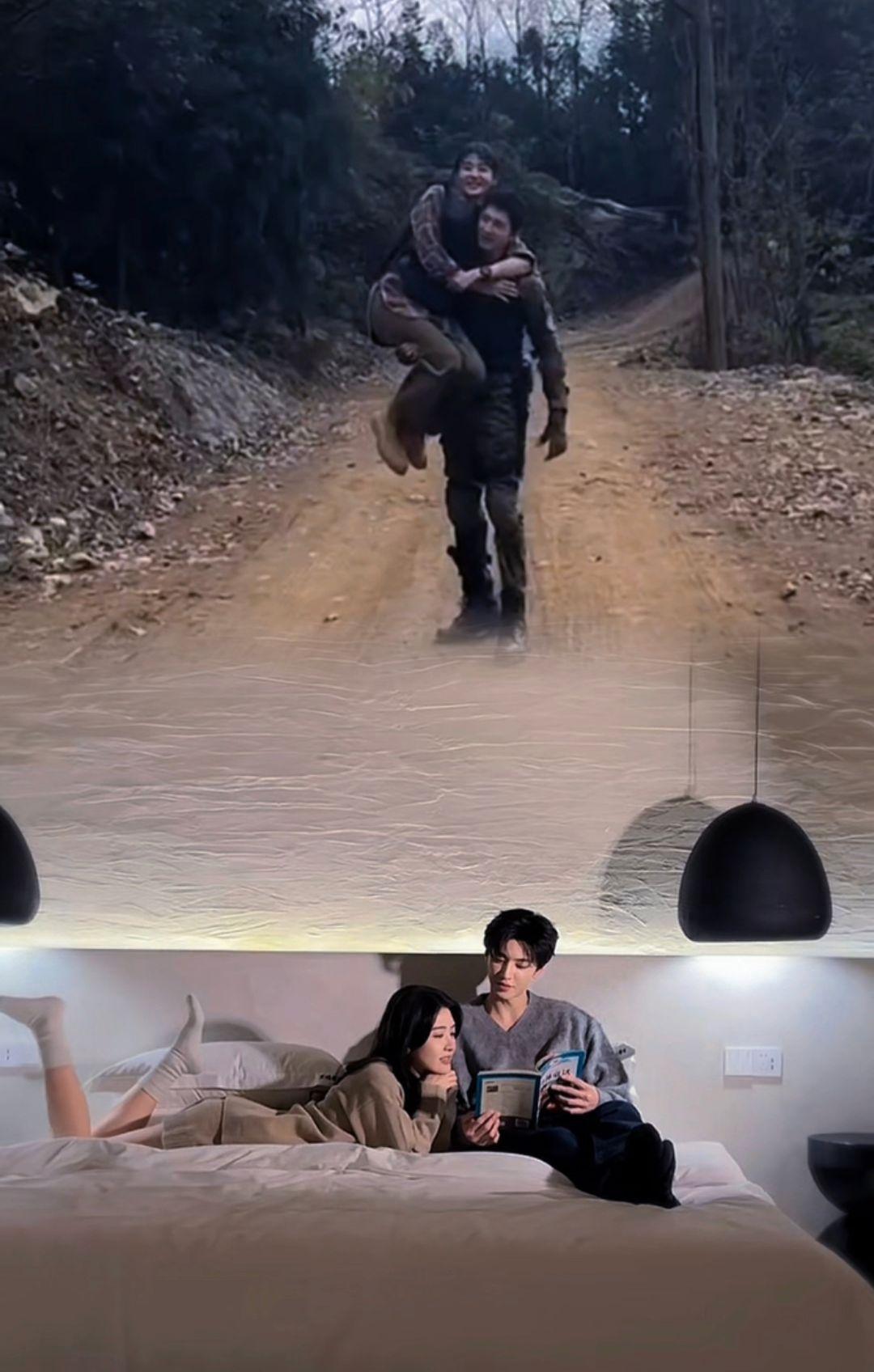 在农村老家过完年了，夫妻俩回城里自己的小家啦✌（造谣版本🤭）
