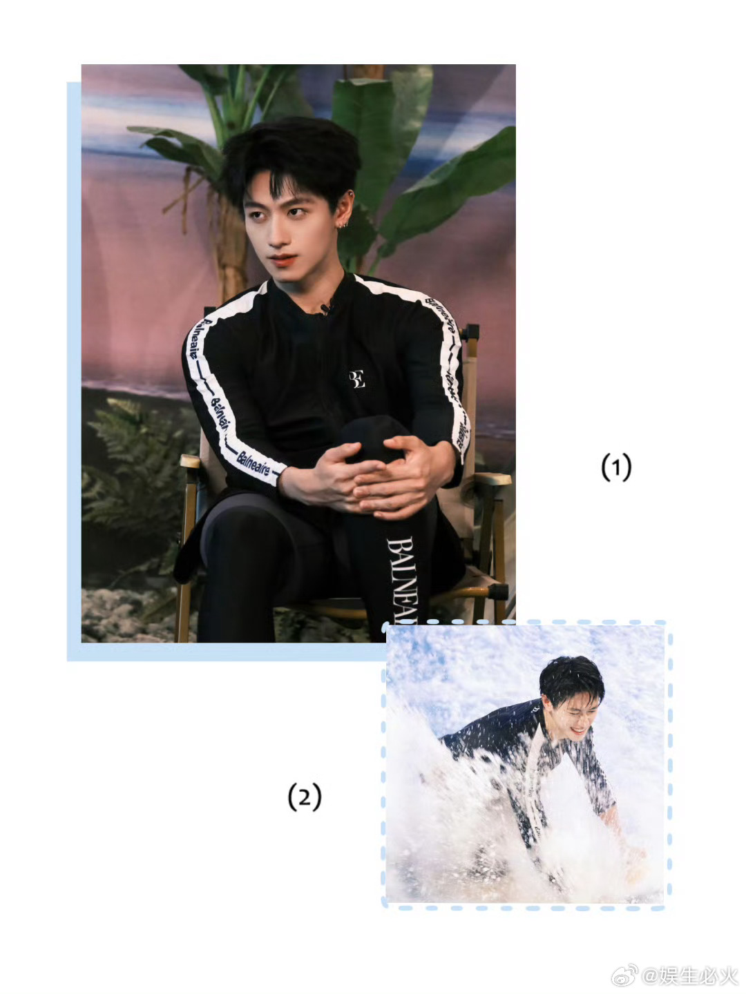 TOP登陆少年 夏日限定版冲浪初体验🌊被浪花打乱节奏，也被快乐填满瞬间🏄🏻