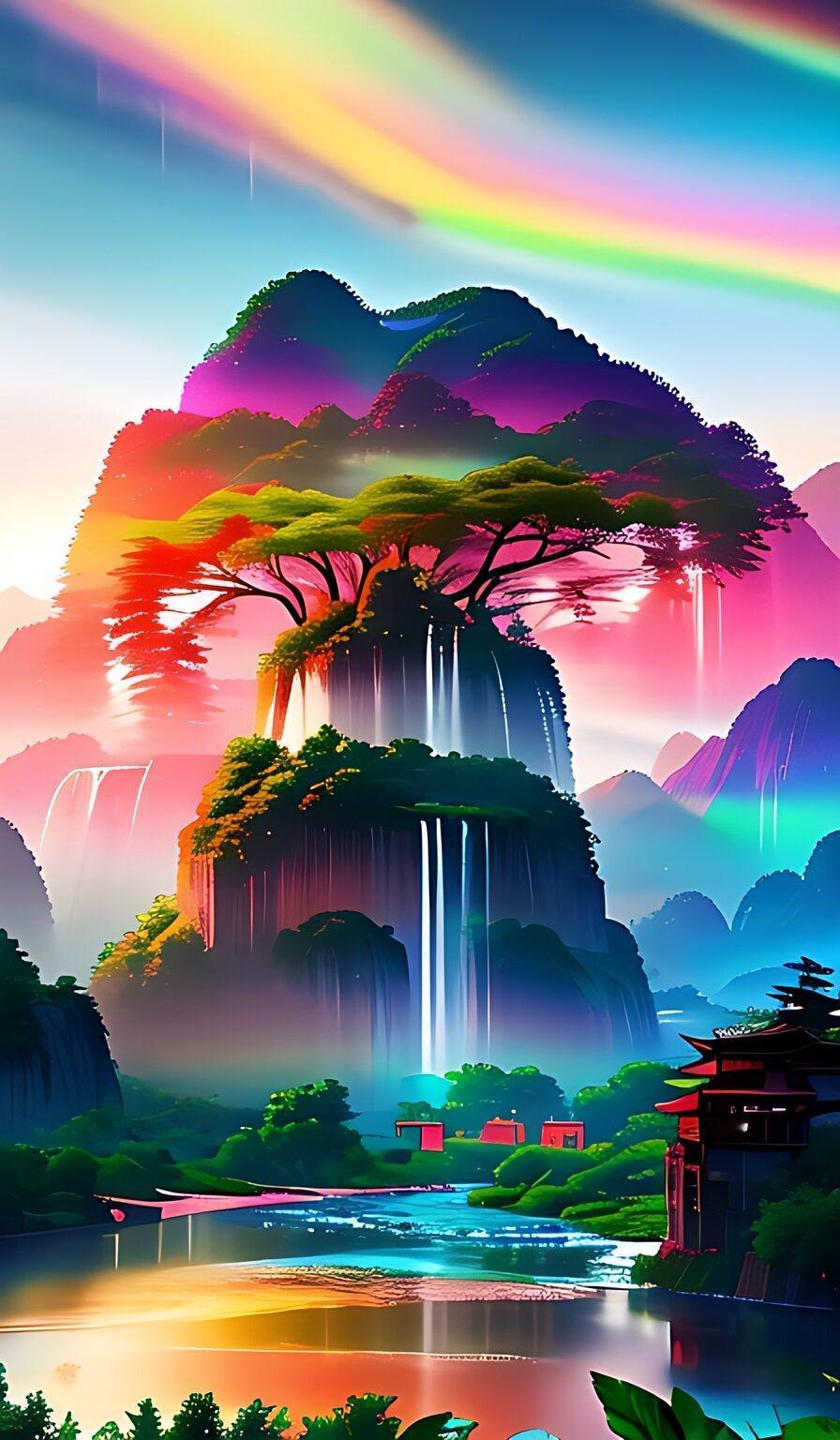 @DOU+小助手 好一幅云雾缭绕的山水画 原创视频 。