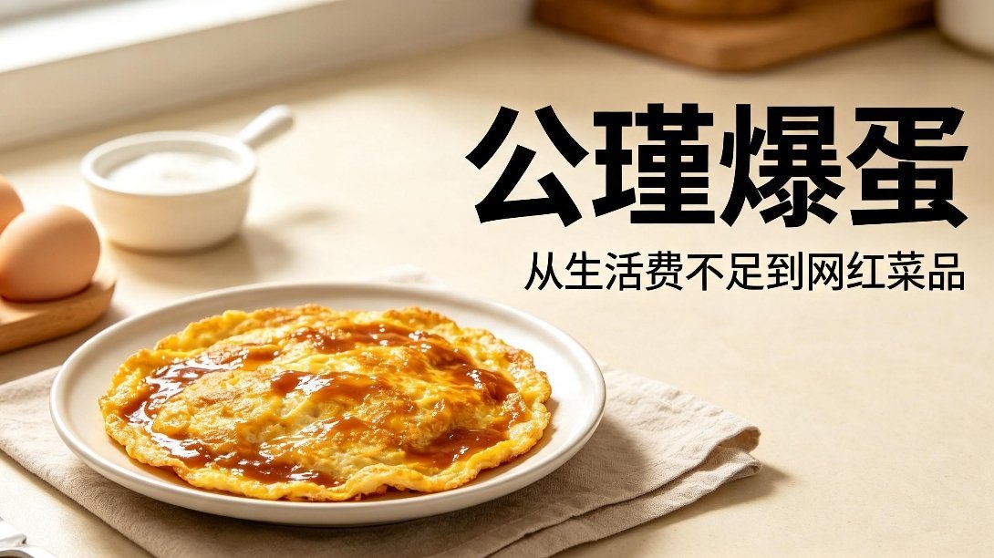 公瑾爆蛋 全网爆火的公瑾爆蛋到底是什么梗？这道糖醋溏心煎蛋源自留学生博主的日常自