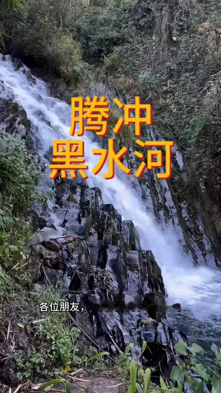 腾冲黑水河。
各位朋友，欢迎来到腾冲黑鱼河--火山地质公园深处的秘境。这条河是数