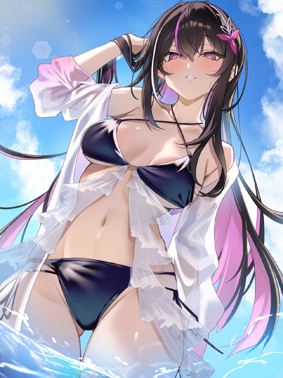 AZKi——虚拟YouTuber——画师: Omoti，网页链接