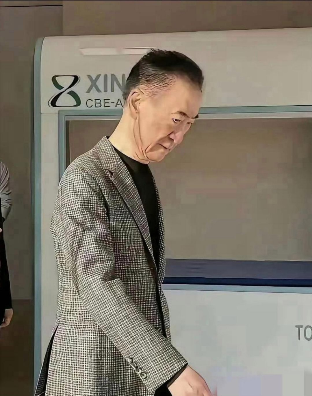 现在的王﻿‎健林和现在的王思聪 