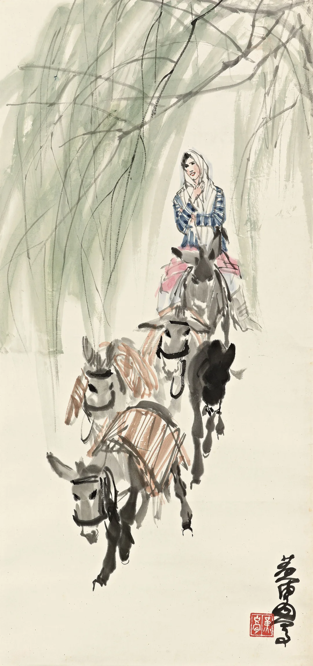 黄胄画驴