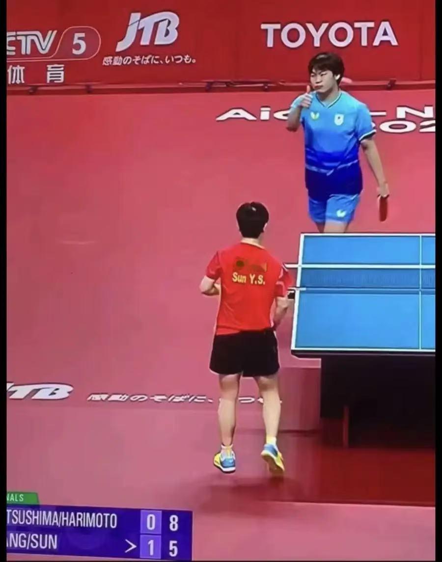 牛呀，孙颖莎又打服了一人！

松岛辉空多嚣张呀，采访用鼻子对镜头说自己打败了中国
