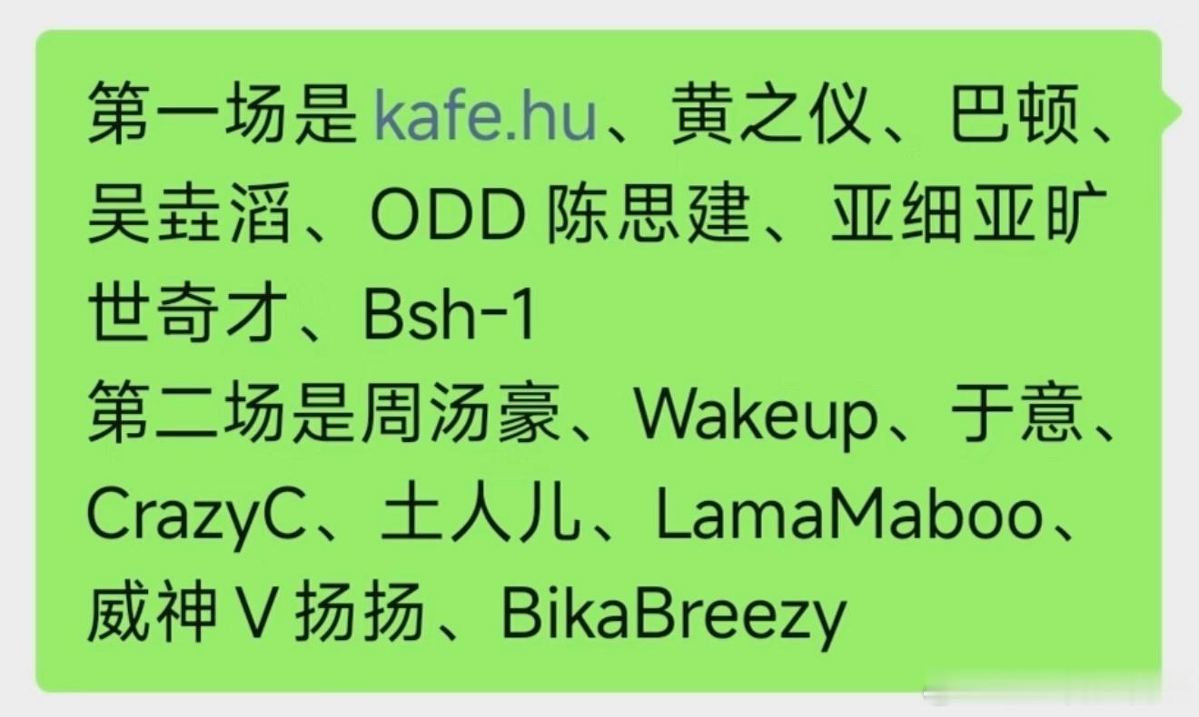 《我要上巅峰》参赛Rapper名单！你觉得谁可以直接上《巅峰对决》？说唱巅峰对决