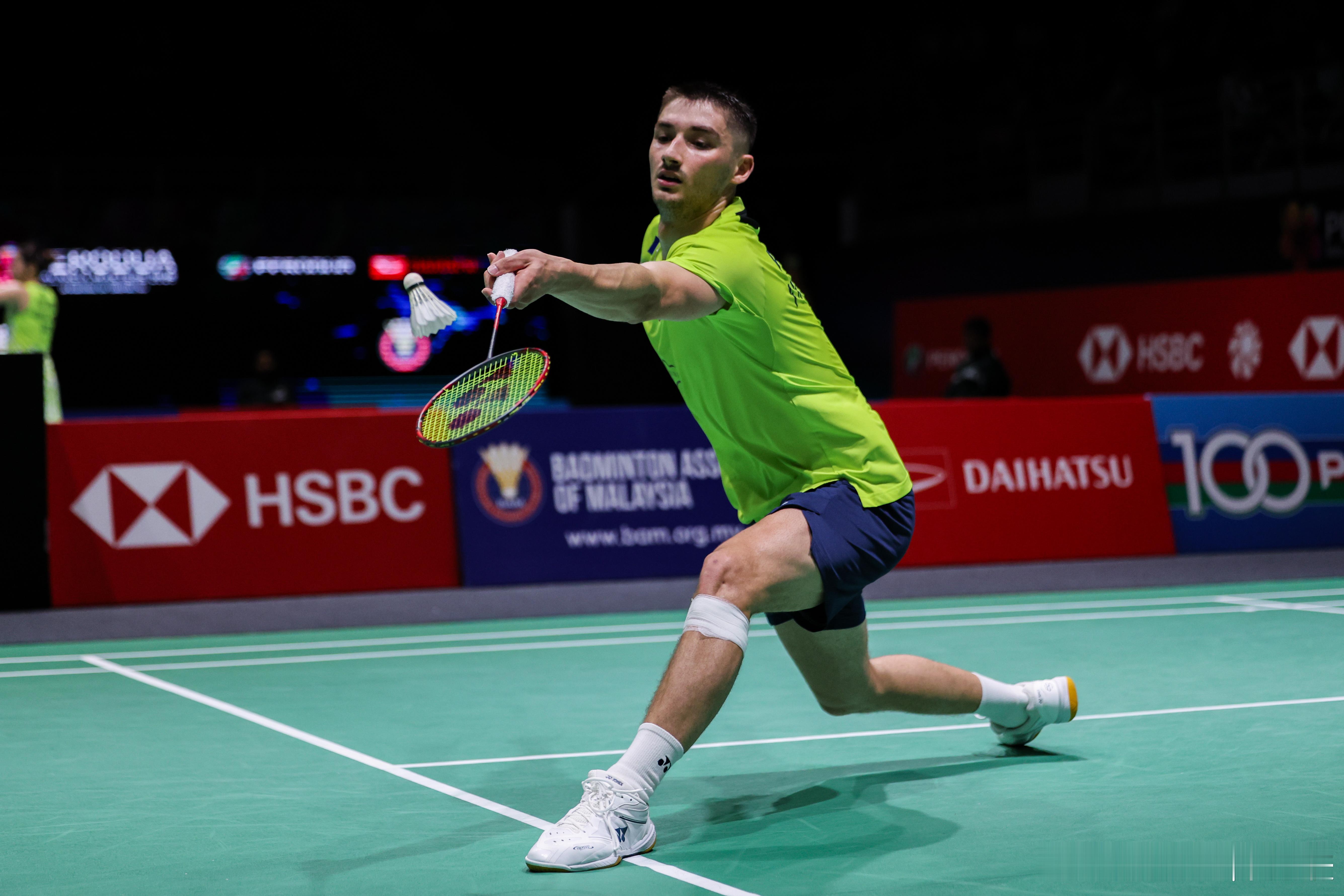 2026年马来西亚羽毛球大师赛 1/4决赛赛况🔥小波波夫23-21 21-19