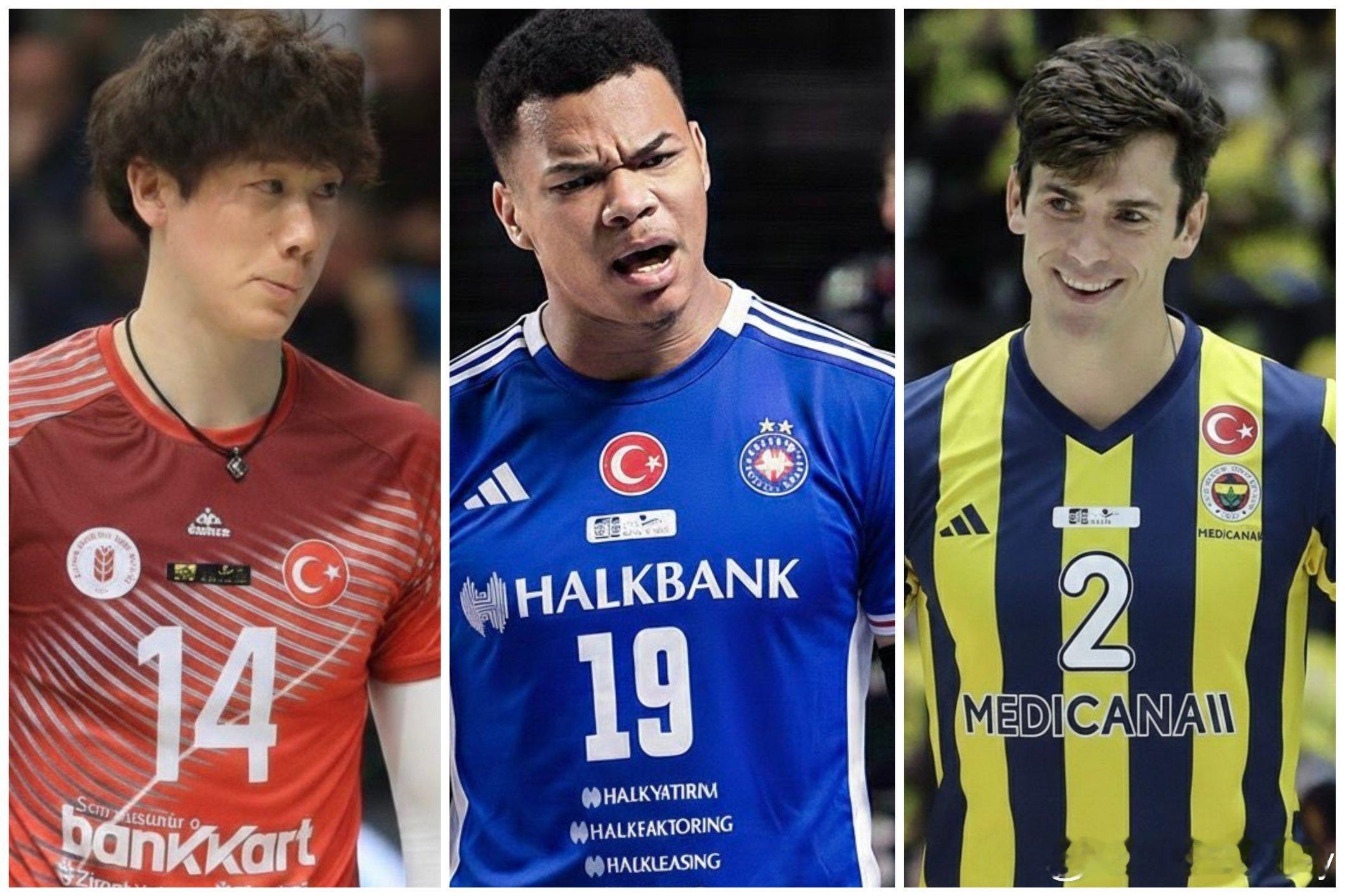 🔜：🇺🇸 马修·安德森 -->伊斯坦布尔费内巴切🔜：🇯🇵 石川祐希 