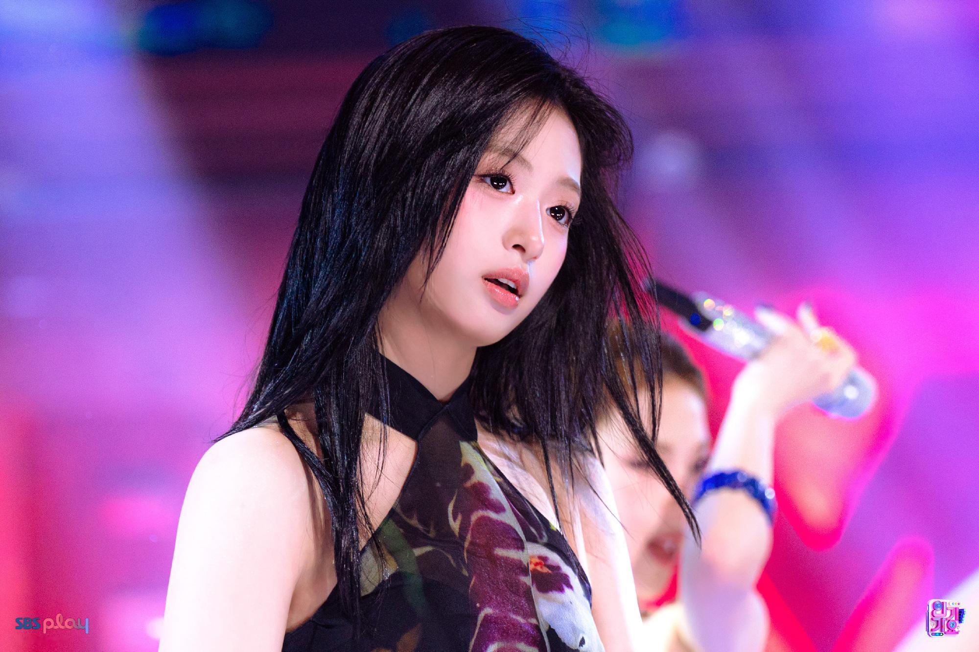 AHYEON SBS人气歌谣打歌官摄 