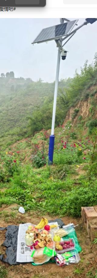 一男子带着儿女，跪倒在母亲的坟前，一句话令人泪目。

女人因为生双胞胎的时候难产