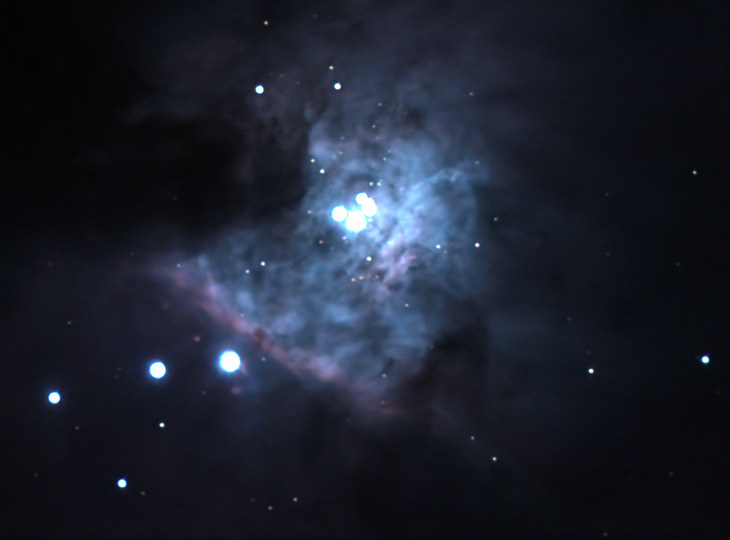 猎户座M42的中心#每天一天文图# ​​​