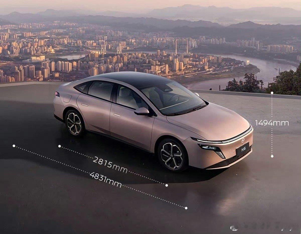 刷到东风日产N6的消息了！这波配置真的长在家庭用户的心巴上✨外观和爆款N7是同源