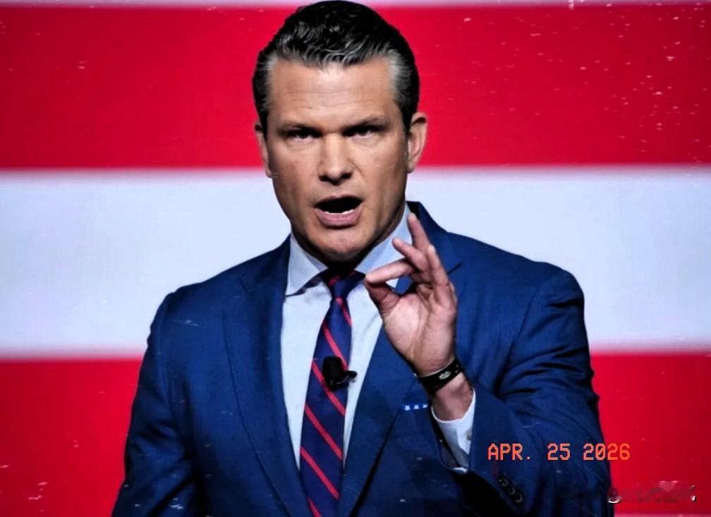 美国国防部长说的这番话让人笑掉大牙！当地时间4月24日，赫格塞斯在五角大楼国防部