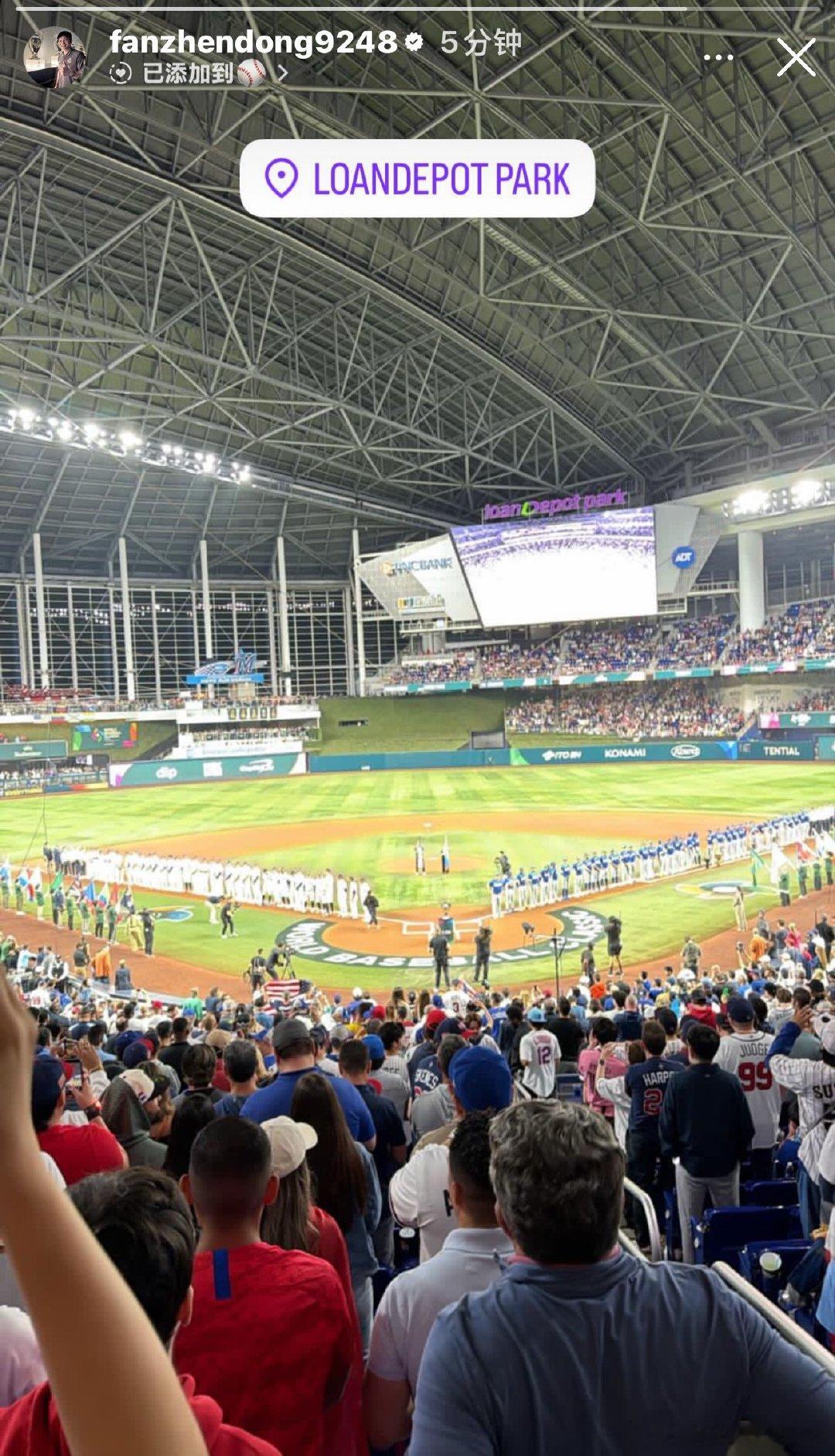 去美国迈阿密看棒球了⚾ 