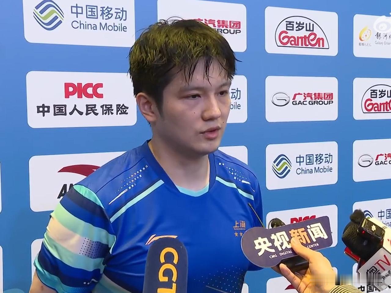 樊振东卫冕全运会男单冠军…在刚刚结束的全运会乒乓球成年组男单金牌赛，樊振东4-1